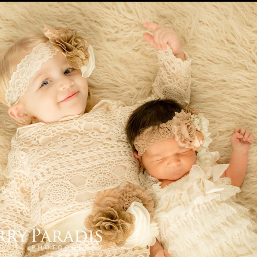 Crochet dress set